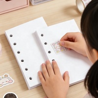 Offre Spéciale – Livre d'autocollants réutilisable A4/A5/A6/A7 double face, avec feuilles détachables et revêtement en silicone, pour le rangement des autocollants pour enfants
