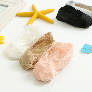 Chaussettes en dentelle pour bébé fille, 5 couleurs, chaussettes d'été pour bébé en bas âge, solides, respirantes, peu profondes, invisibles, douces et mignonnes - Product Image 2