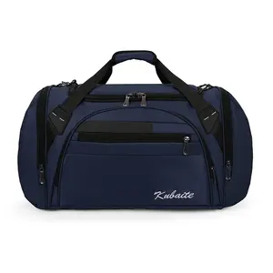 定制大容量户外过夜行李手提包旅行袋运动折叠行李袋旅行储物供应商行李袋