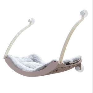 Gaosheng बिल्ली खिड़की पर्च सीट अंतरिक्ष की बचत इनडोर बिल्लियों के लिए खिड़की घुड़सवार बिल्ली बिस्तर - Product Image 1