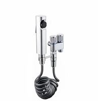 Accessoires de salle de bain modernes à fixation murale pour douche et toilettes, produits pour toilettes, chasse d'eau pour WC