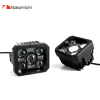 Feux LED Nakamichi GD711, lampes tout-terrain, feux auxiliaires de conduite LED, faisceau haut et bas, lampe de travail pour voiture, camion, Wrangler