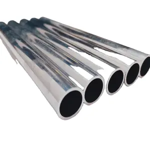 Diámetro 15mm 25mm 30mm aleación de aluminio tubo redondo ASTM 6101 5052 7075 6201 6063 6061 aleación de aluminio tubo sin soldadura precio