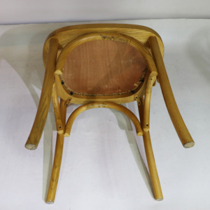wholesale stackable modern design outdoor event <span class=keywords><strong>tiffany</strong></span> chiavari wood wedding cross back chair with cushion - Product Image 6