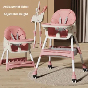 <span class=keywords><strong>Chaise</strong></span> <span class=keywords><strong>haute</strong></span> et table à manger <span class=keywords><strong>pour</strong></span> bébé avec design multifonctionnel <span class=keywords><strong>pour</strong></span> manger et jouer, cadeau moderne en plastique <span class=keywords><strong>pour</strong></span> enfants - Product Image 6