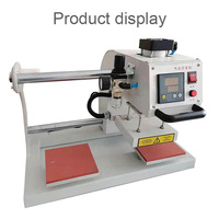Petites presses à chaud pneumatiques à double station 10CM 15CM 20CM 25CM pour sublimation et impression de t-shirts