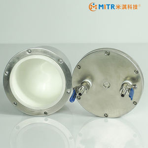 Keramik tragbares Labor Mini Mineralien Planeten metall Chemische Farbe Erz Stein Kräuter pulver Herstellung Kugelmühle Schleif maschine - Product Image 6