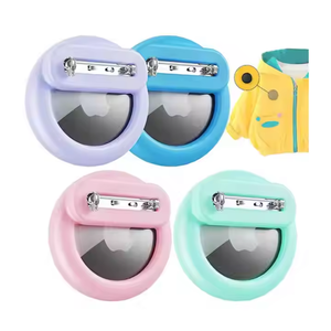 Pour Apple Airtag Kids Hidden Case Tracker Holder avec broche invisible, anti-perte, pour enfants, personnes âgées, bagages, vêtements - Product Image 1