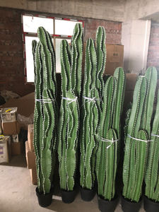 <span class=keywords><strong>Cactus</strong></span> artificiel, petit bouquet, plante d'intérieur, décoration murale, arrangements chinois, grand format, matériau PU, écologique, Halloween - Product Image 5