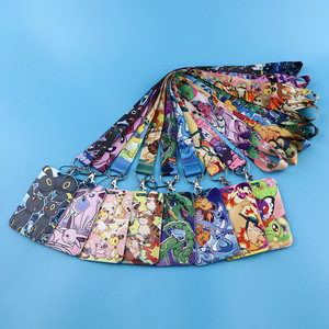 Nuevo Lanyard de Poliéster con Diseño de Anime Pika Elf, Porta Tarjetas, para Estudiantes, Trabajo, Identificación y Teléfono, Resistente, Venta al Por Mayor - Product Image 1