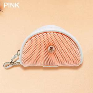 <span class=keywords><strong>2022</strong></span> nuevo patrón bolsa de pelota de golf accesorio de golf que puede contener dos pelotas disponibles en 3 colores - Product Image 2