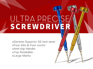 <span class=keywords><strong>Destornillador</strong></span> de Alta Precisión para <span class=keywords><strong>iPhone</strong></span> y Android, PH1.2 Pentalobe Star 0.8 T2 Tri-Wing 0.6 - Product Image 2