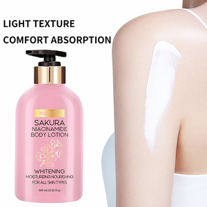 Lotion Corporelle Fleur de Cerisier 500 ml avec Logo Personnalisé, Parfum Longue Durée, Hydratante et Éclaircissante pour les Soins de la Peau - Product Image 2