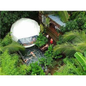 Meilleure Vente : Kit Dôme Géodésique de Glamping de 7m de Diamètre avec Baie Vitrée pour Tente de Camping de Luxe en <span class=keywords><strong>Resort</strong></span> à Vendre - Product Image 1