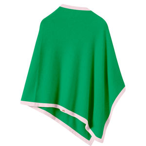 Châle en <span class=keywords><strong>cachemire</strong></span> pour femmes sur mesure Pull en <span class=keywords><strong>cachemire</strong></span> respirant rose vert <span class=keywords><strong>Poncho</strong></span> en laine et <span class=keywords><strong>cachemire</strong></span> - Product Image 2