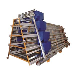 Nouvelle cage à batterie en acier alliage zinc-aluminium-magnésium de marque CHUANGYI, longue durée de vie, pour l'élevage avicole, en forme de A, pour poules pondeuses - Product Image 1