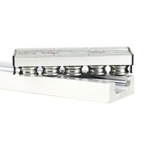 Rail de guidage linéaire argenté de 47 mm de largeur, type intégré, double <span class=keywords><strong>axe</strong></span> avec verrouillage, pour caméra, SGB20N-3 SGB20N-4 SGB20N-5, roues SGR20N - Product Image 4