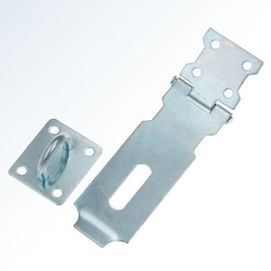 Traditional Galvanized Anti Theft Cabinet Security Hasp Staple Hinge Door <b>Padlock</b> Lock Fitting Hardware - Product Image 5