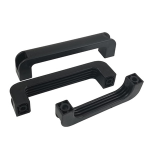 Asa de Tracción en Forma de U de Nylon Reforzado, Diseño Industrial Moderno en Forma de Puente para Accesorios de Gabinete, Máquina de Soldar de Plástico Negro - Product Image 2