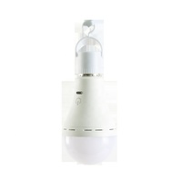 Ampoule LED portable rechargeable, culot E27, télécommande, CCT, trois couleurs, intensité réglable, lampe d'urgence pour intérieur, extérieur, camping