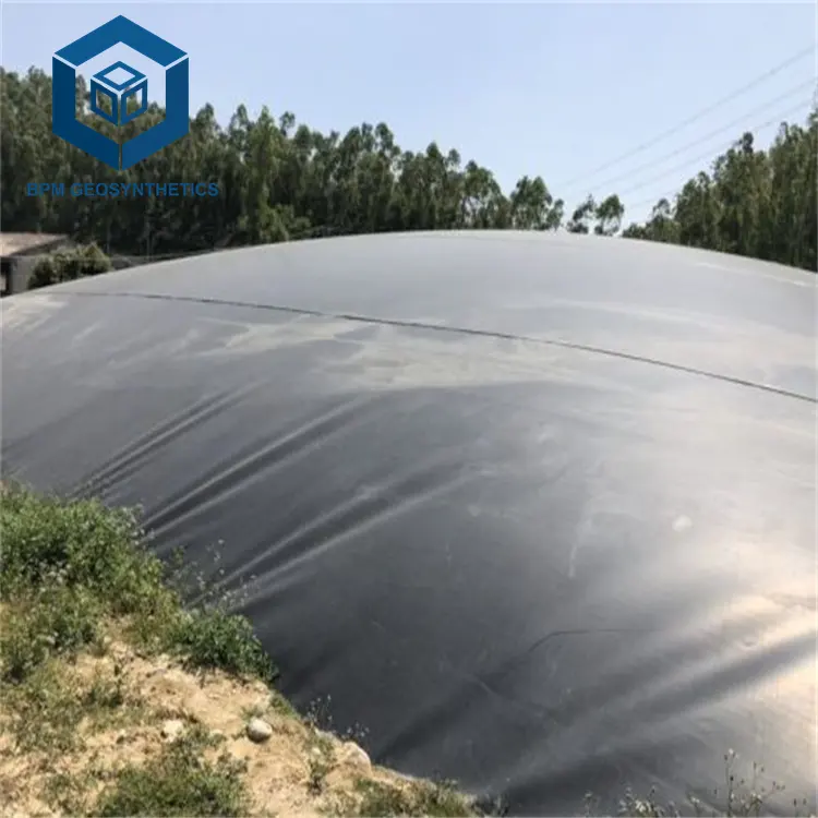 Square Pond Liner Geomembrane Suppliers for Biogas Digester in Cambodia