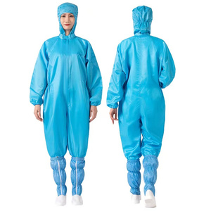 Nouveau Design Anti Statique Vêtements <span class=keywords><strong>Spray</strong></span> Nz Brodé Veste Tablier Blanc Sans Poches Esd Lapin Costume <span class=keywords><strong>Antistatique</strong></span> Combinaison - Product Image 2