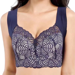 Women's Seamless Lace Push-Up <b>Bra</b> - U-Back Wireless Sports Comfort <b>Bra</b> Fashion - Product Image 1