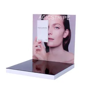 Oem Display Leveranciers Retail Aanrecht Reclame Acryl Cosmetische Make-Up Display Stand Cosmetische Houder Display Rack