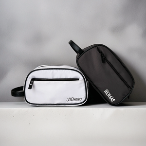 กระเป๋าห้องน้ำกลางแจ้งน่ารัก4สีมือจับ PU กระเป๋าซักสำหรับผู้หญิงน้ำหนักเบา9นิ้วกระเป๋าออกซ์ฟอร์ด - Product Image 5