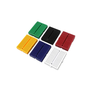 Mini Placa de Pruebas de 170 Puntos (35x47mm) de Color con 47 Orificios para Módulos y Kits Electrónicos - Product Image 1