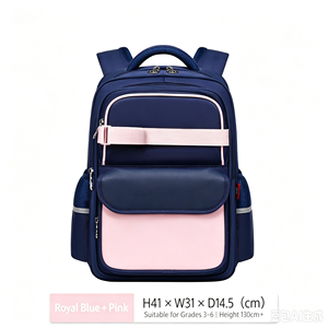 ขายส่ง OEM กระเป๋าเป้เด็กแบบมีโลโก้สั่งทำพิเศษ ป้องกันกระดูกสันหลัง กันน้ำ สไตล์อังกฤษ กระเป๋านักเรียน - Product Image 3