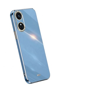 Funda de TPU galvanizada para <span class=keywords><strong>OPPO</strong></span> <span class=keywords><strong>Reno</strong></span> 8T 4G/5G Realme C55 10 4G 10Pro, chapado en oro suave, nueva - Product Image 1