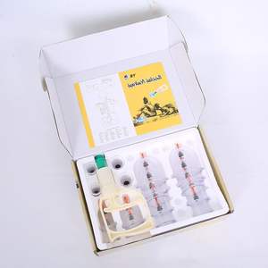 18 कप Cupping चिकित्सा पंप वैक्यूम Hijama के साथ सेट Cupping शरीर की मालिश पेशी जोड़ों दर्द से राहत के लिए भौतिक चिकित्सा - Product Image 3