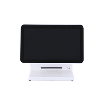 Terminal Punto de Venta Todo en Uno MJ7650, Caja Registradora con Pantalla Táctil, Sistema Completo para Tiendas, Pantalla Dual
