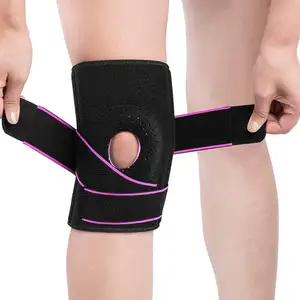 fitness sicherheit 2 stücke kniemantel zahnspange unisex knie manschette gepolstert damen kniespeise