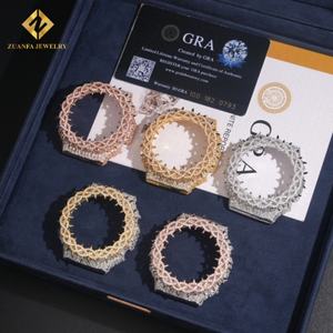 GRA Certificate Pass Diamond Tester GA2100 Barbed 925 <b>Sterling</b> <b>Silver</b> Hip Hop Jewelry Iced Out Custom Moissanite Bezel Case - Product Image 5