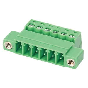 KF2EDGKRP-3.81 green pluggable terminal block connector pitch 3.81mm weidmuller power terminal block replace Phoenix