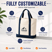 Sac fourre-tout en toile personnalisé avec poignées contrastées, grande capacité, pour livres et courses, idéal pour la promotion en magasin, par le fabricant