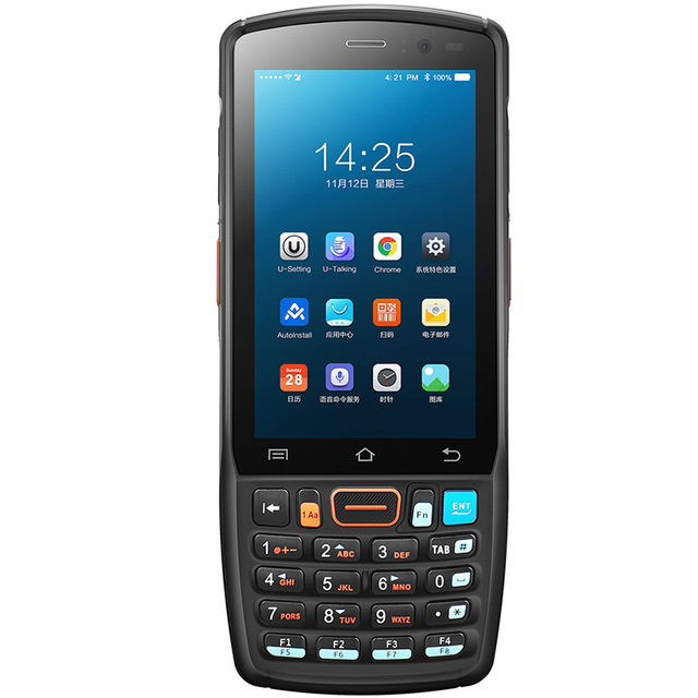 For DT40 Android 12 PDA Handheld Data Terminal with 64GB Memory and Data Collector Gun in Stock