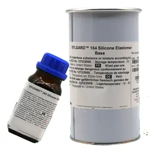 Corning Sylgard-kit de cerdas de silicona para uso en laboratorio universitario, paquete de 1,1 kg, 184PDMS, 184