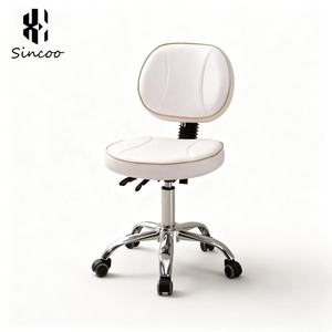 Beauty Salon Pedicure Chair Technician <b>Stool</b> Customizable Color High Load-bearing <b>Height</b> <b>Adjustable</b> 360 Degree Salon Furniture - Product Image 2
