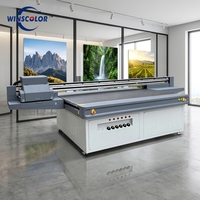 Printer Panel WPC Kecepatan Tinggi Multifungsi 2513 Printer Flatbed UV Format Besar
