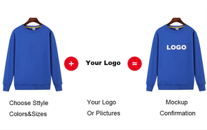 Sweat-shirt à capuche pour hommes avec logo imprimé 3D personnalisé DIY 100% coton 400G Pull lourd Tailles européennes/américaines - Product Image 5