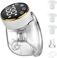 Tire-lait intelligent portable sans fil et mains libres, sans BPA, léger et discret