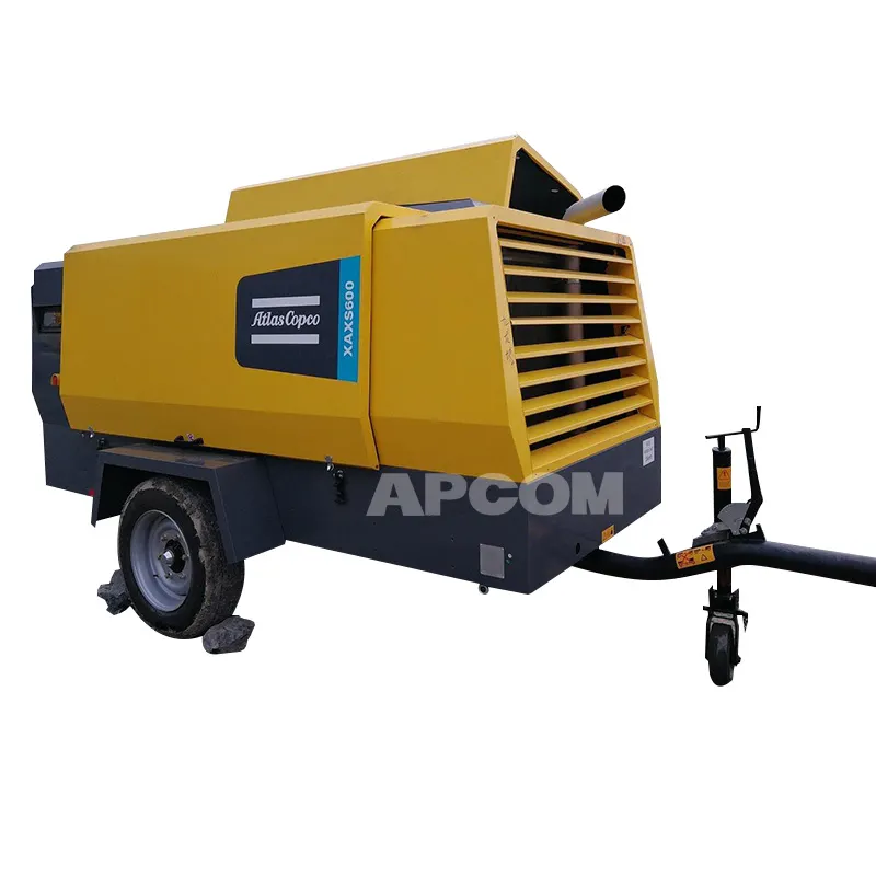 Atlas Copco XAXS600 디젤 엔진 나사 공기 압축기 17bar 600cfm 250psi 17m 3/min AtlasCopco XAXS 600 cfm 고압