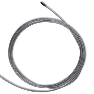 केबल रॉड चिमनी पाइप सफाई किट दौर चिमनी ब्रश के साथ लोहे की गेंद - Product Image 4