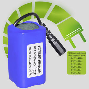 Kapasitas Tinggi 7.4V 5600mAh 5C 18650 Baterai Lithium Ion Silinder Isi Ulang dengan Perlindungan Aman untuk Mobil RC, Kapal, Pesawat, dan Mainan - Product Image 5