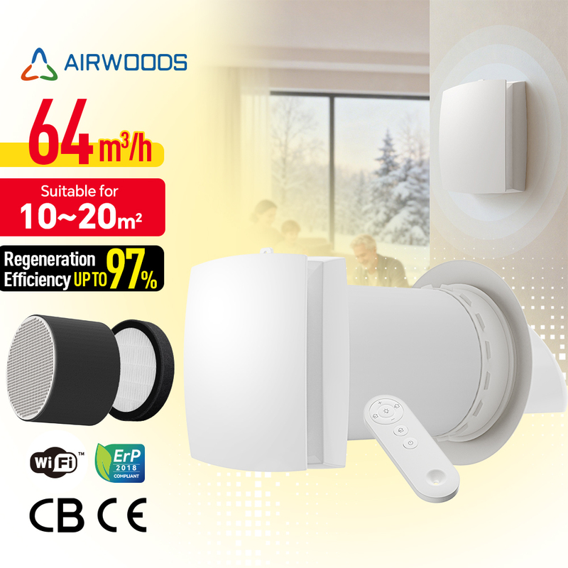Ceramic Regenerators Fresh Air Ventilation System