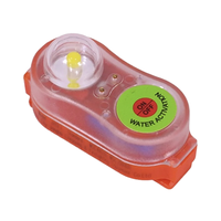 Lampes automatiques clignotantes pour gilets de sauvetage SOLAS, intensité lumineuse de 0,75 cd, autonomie d'éclairage de 8 heures pour la lutte contre les noyades et le sauvetage nocturne