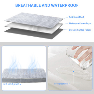 Venta al por mayor impermeable lavable de alta resistencia extra grande XL XXL ortopédico de espuma viscoelástica cama para perros grandes - Product Image 5